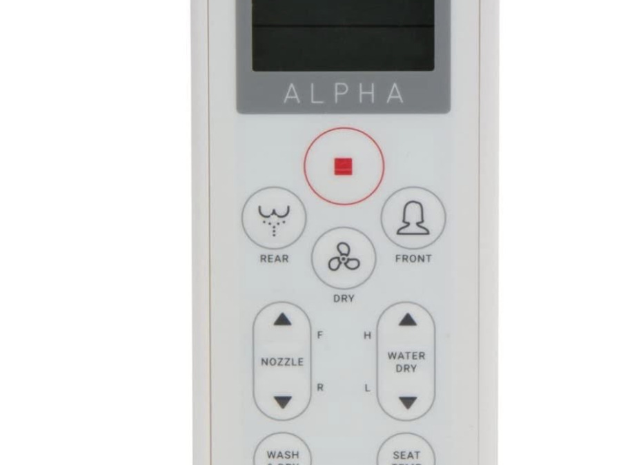 Remote Controlled Toilet Mount Bidet